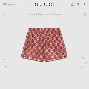 Gucci ladies shorts